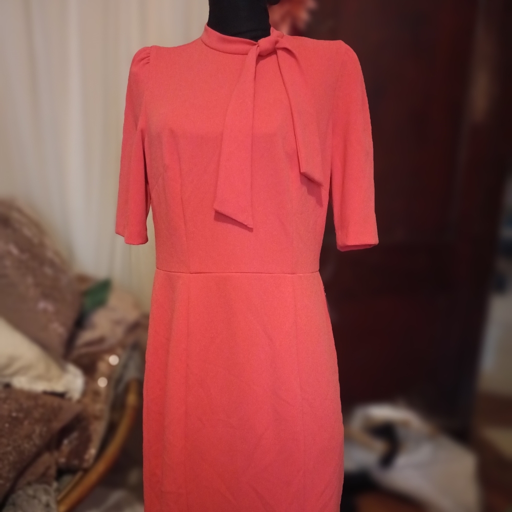 Donna Morgan size 4' terracotta form fitting dress